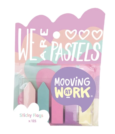 BANDERITAS MOOVING PASTEL FLECHAS x 125u