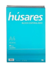 BLOCK HUSARES ESP A4 x 80hjs RY