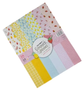 IBI CRAFT PAPEL P/SCRAP 15*20cm 160grs x 24hjs SUMMER