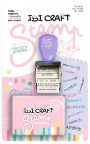 IBI CRAFT SELLO STAMP SET TEACHER ESPA&Ntilde;OL (SELLO + ALMOHADILLA