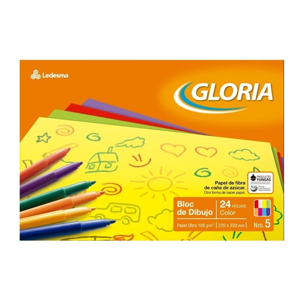 BLOCK GLORIA N*5 COLOR x 24hjs