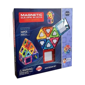 FUNNY LAND JUEGO DE BLOQUES MAGNETICOS x 26pcs