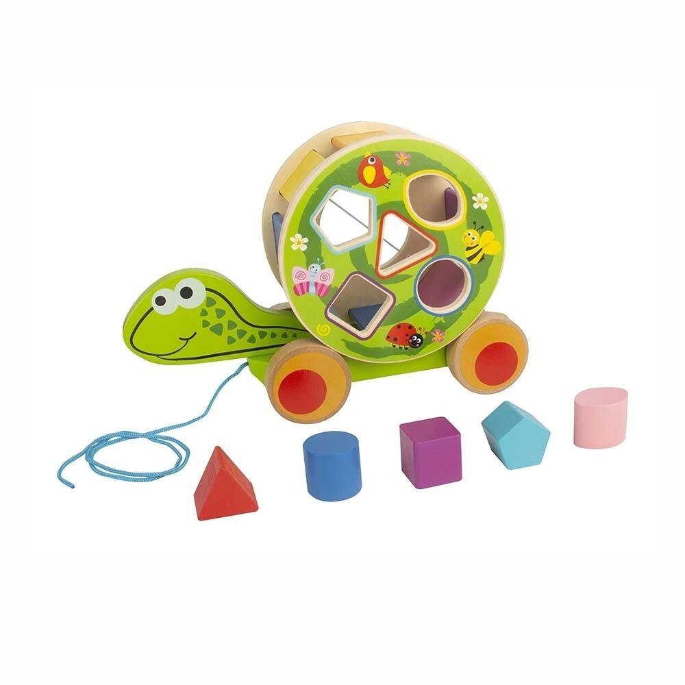 FUNNY LAND TORTUGA DE ARRASTRE CON JUEGO DE EN