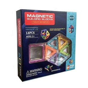 FUNNY LAND JUEGO DE BLOQUES MAGNETICOS x 14pcs