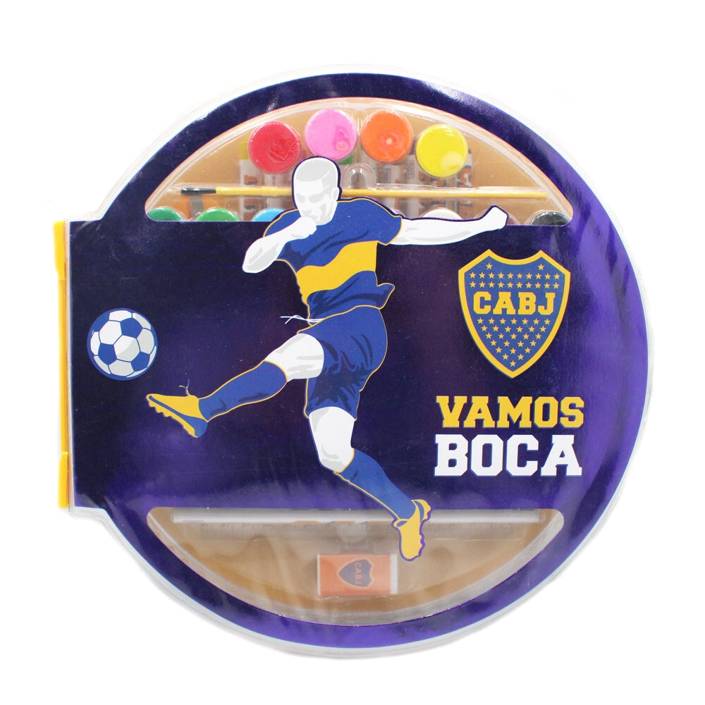 SET CRESKO BOCA JR SET DE ARTE x 60pcs