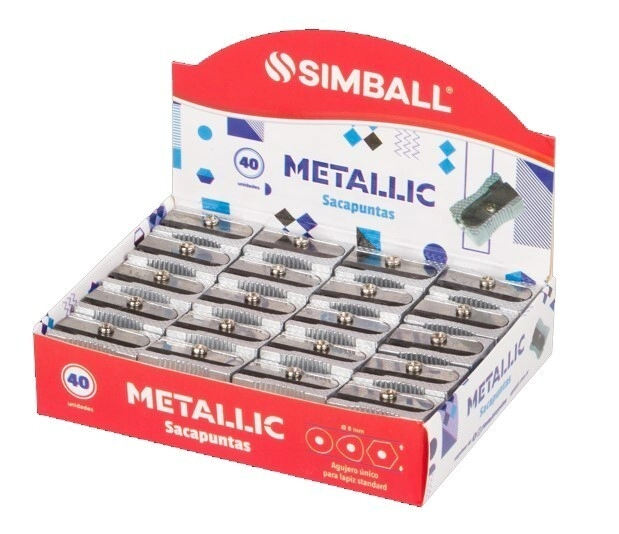 SACAPUNTA SIMBALL METALLIC x 40u