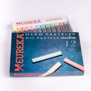 EUREKA OLEOS PASTEL NUBE x 12u