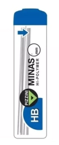 MINAS PIZZINI 0.9mm HB 60mm x 12u