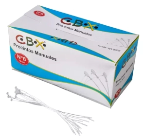 CBX PRECINTOS MANUALES N&ordm;6 15cm x 5000u