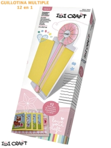 IBI CRAFT GUILLOTINA ROTATIVA A4 PLASTICA (MULTIPLE 12 EN 1)