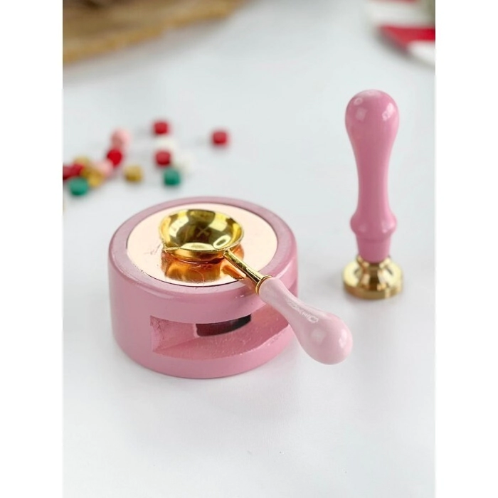 IBI CRAFT HORNITO PARA LACRE (ROSA PASTEL/GOLD ROSE)