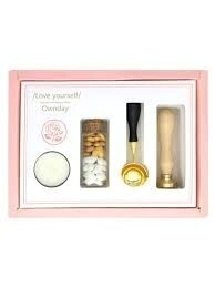 IBI CRAFT SET DE LACRE (MANGO C/CU&Ntilde;O/CUCHARA/VELA/PERLAS)