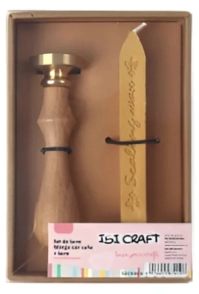 IBI CRAFT SET DE LACRE (MANGO C/CU&Ntilde;O/VELA)