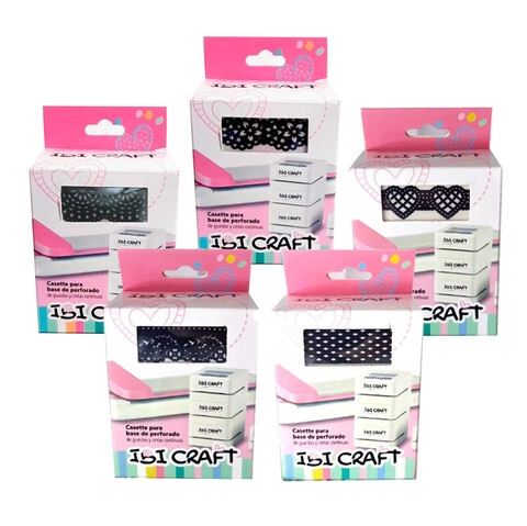 IBI CRAFT PERFORADORA CASSETTE 2 EN 1 PUNTILLA
