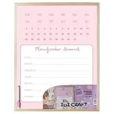 IBI CRAFT PIZARRA PLANIFICADOR MAGNETICA 40*50 ACCE
