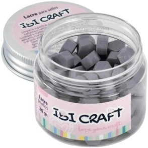 IBI CRAFT LACRE EN PERLAS (20 GRAMOS) PLATA