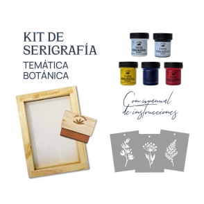 LAS LUPES KIT DE SERIGRAFIA (BOTANICO)