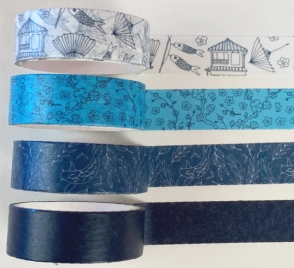 LAS LUPES WASHI TAPES SET x 4u - JAPON