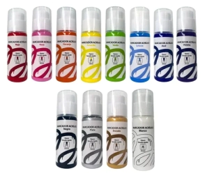 CONSULART MARCADOR ACRILICO SET 18mm x 60u x 6u SURT. A