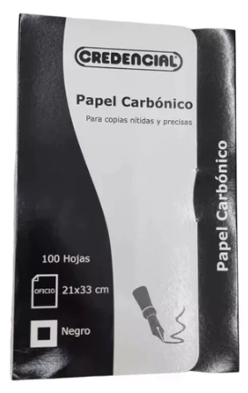 CARBONICO CREDENCIAL OF NEGRO x 100hjs