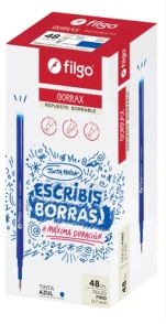 REPUESTO FILGO GEL BORRABLE BORRAX AZUL 0.7mm