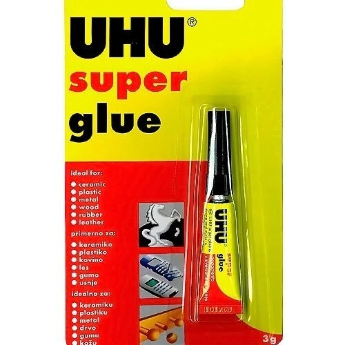 PEGAMENTO UHU SUPER GLUE x 3grs
