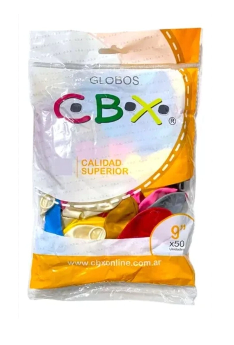 GLOBO CBX 9" COMUN x 50u