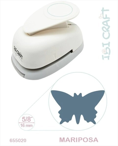 IBI CRAFT PERFORADORA ARTISTICA 17mm 3/4" MARIPOSA