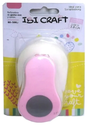 IBI CRAFT PERFORADORA ARTISTICA P/GOMA EVA 50mm 2� CIRCULO