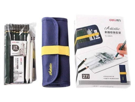 SET DELI DE DIBUJO ARTE NUEVO - ESTUCHE x 26pzs