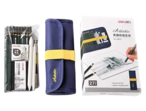 SET DELI DE DIBUJO ARTE NUEVO - ESTUCHE x 26pzs