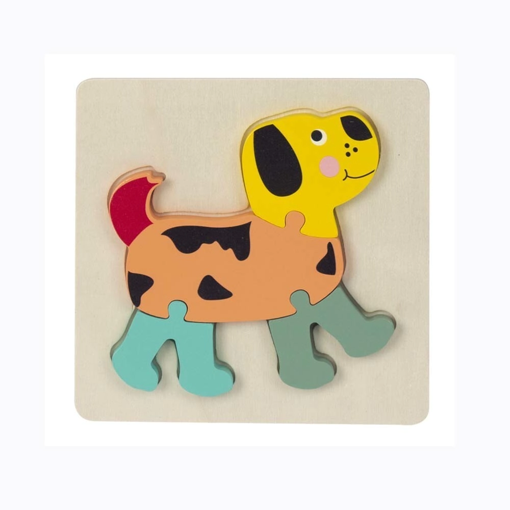 FUNNY LAND ROMPECABEZAS PERRO 4pcs