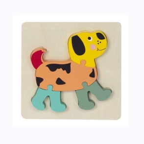 FUNNY LAND ROMPECABEZAS PERRO 4pcs