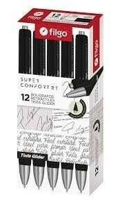 BOLIGRAFO FILGO SUPER CONFORT RT 0.7 NEGRO