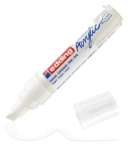 MARCADOR EDDING 5000 ACRILYC ANCHO BLANCO SE&Ntilde;AL