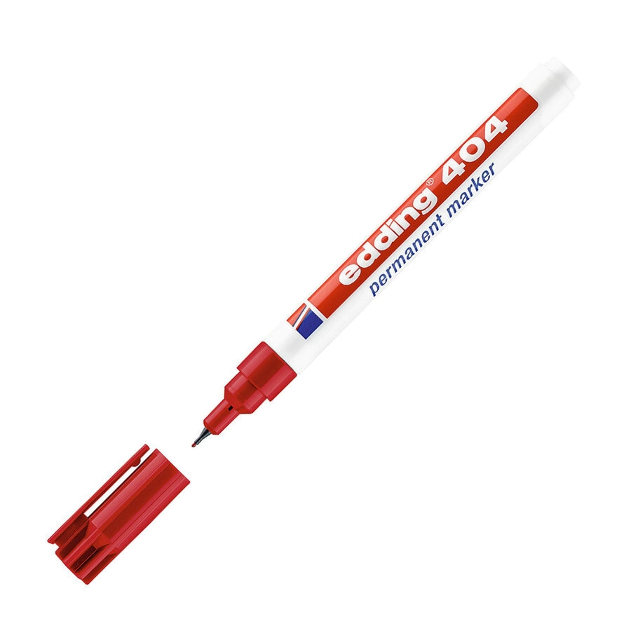 MARCADOR EDDING 404 ROJO