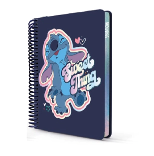 CUADERNO MOOVING STITCH PREMIUM 1/2 OFICIO x 96hjs RY