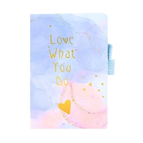 COLOURS LIBRETA A6 FRASES C/DORADO x 80hjs RY