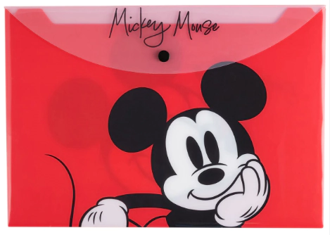 MOOVING MICKEY MOUSE SOBRE A4 CON BOTON