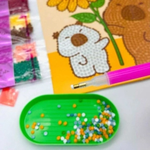 COLOURS JUEGO DE DIAMANTES STICKERS - 2 PLANCHAS