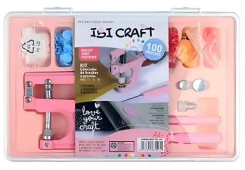 IBI CRAFT SET COLOCADOR DE SNAP T5 (100 PCS + PINZA)