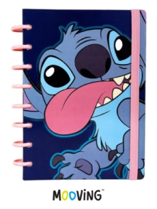 CUADERNO MOOVING LOOP A5 STITCH x 80hjs RY DISCOS