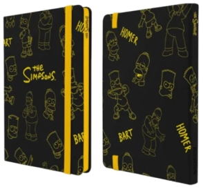 CUADERNO MOOVING NOTES A5 SIMPSONS T/D x 96hjs