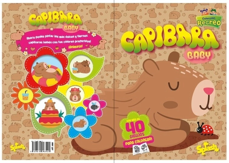 LIBRO SPLASH CAPIBARA BABY