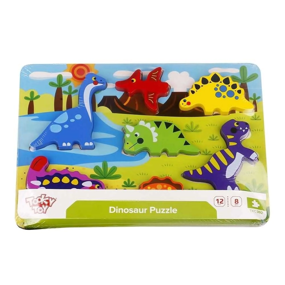 FUNNY LAND DINOS 3D ROMPECABEZA