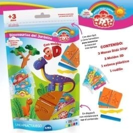 MASA DIDO KIT DINOSAURIOS JURASICO