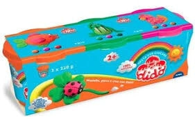 MASA DIDO POTE 220grs KIT x 3u VE/MG/NA