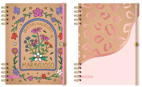 AGENDA RY 15 x 21cm KRAFTY DIA x PAGINA 2027