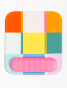 MOUSE PAD FW CON GEL COLORBLOCK
