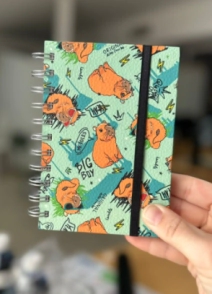 CUADERNO PAPERLAND A6 x 96hjs C/ELASTICO RY